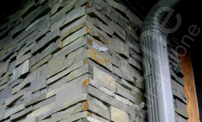 Natural Stacked Stone Veneer Example