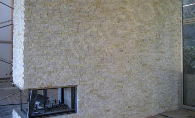 Natural Stacked Stone Veneer Example