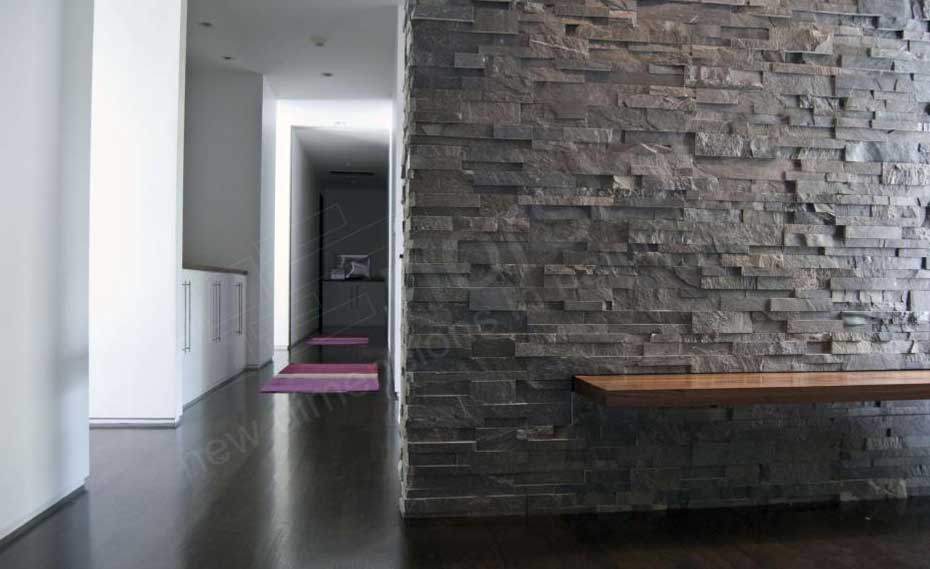 Natural Stacked Stone Veneer Example